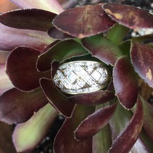 14K Gold Women’s Diamond Ring .67 TCW Size 8